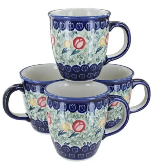Blue Rose Polish Pottery K081 Manufaktura Mug Set image {21}