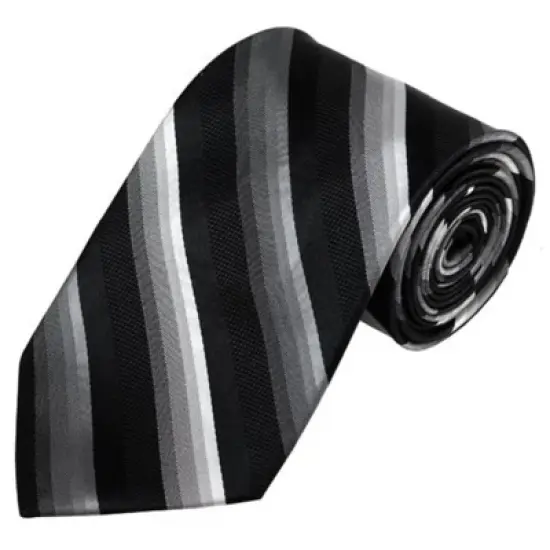 Men's Stripe 3.25 Inch Wide And 58 Inch Long Woven Neckties image {8}