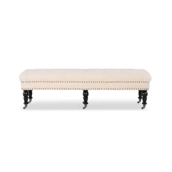 62" Isabelle Bench - Linon image {1}