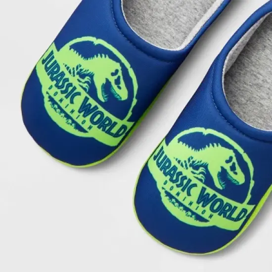 Boys' LEGO Jurassic World 2pc Pajama Set with Slippers - Gray image {3}