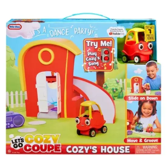 Little Tikes Let's Go Cozy Coupe Cozy's House image {5}