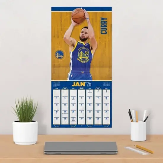 NBA 2026 Superstars 12"x12" Wall Calendar image {4}