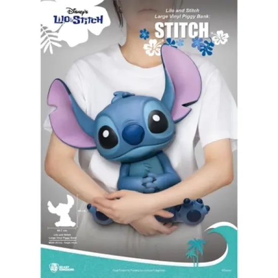 Disney Lilo and Stitch Large Vinyl Piggy Bank: Stitch image {3}