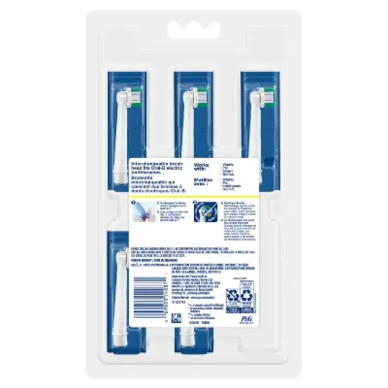 Oral-B Precision Clean X-Filament Replacement Brush Heads - 5ct image {3}