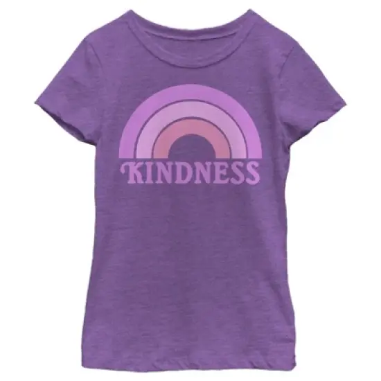 Girl's Lost Gods Kindness Retro Stripes T-Shirt image {3}