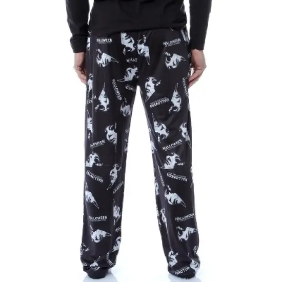 Halloween Michael Myers Men's Horror Film Allover Pattern Pajama Pants image {3}