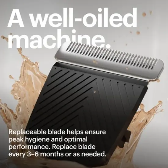 MANSCAPED The Lawn Mower SkinSafe Replacement Blade, Electric Groin Hair Trimmer Ceramic Blade Head Refill, 1 Pack image {5}