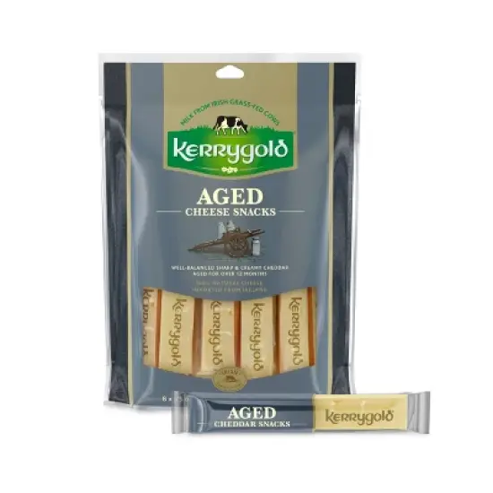 Kerrygold Aged Cheddar Cheese Snacking Sticks - 6oz image {2}