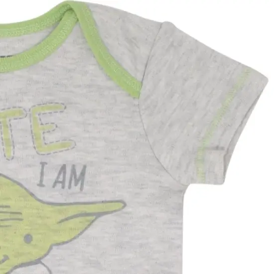 Star Wars Yoda Short Sleeve Bodysuit & Sleeveless Romper image {4}