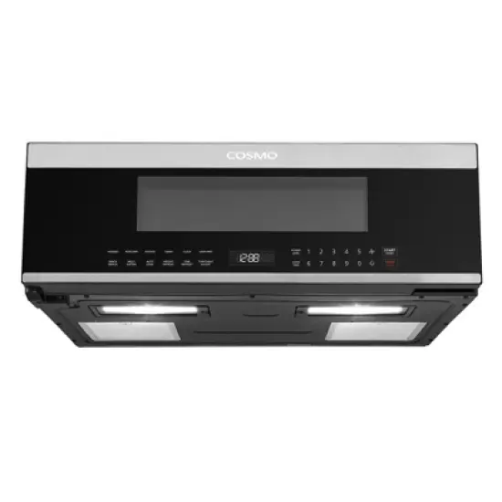 Cosmo COS-3012ORLP1SS 30 in. Stellar Collection 1.2 cu. ft. Slim Over the Range Microwave with Automatic Presets, Soft Touch Controls image {8}
