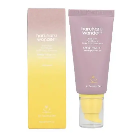 haruharu&nbsp;wonder&nbsp;Black Rice Pure Mineral Relief Daily Sunscreen SPF50+ PA++++ [50ml]&nbsp;> #8809532221691 image {1}