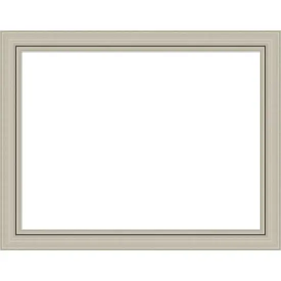 Amanti Art Romano Silver Narrow Framed Dry Erase Magnetic Board image {11}