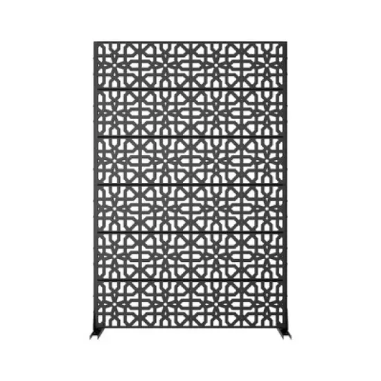 Dovelina Metal Privacy Screen Fence Panel image {6}