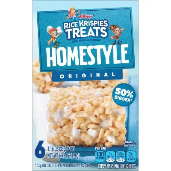Rice Krispies Treats Homestyle Original - 6.98oz/6ct image {6}