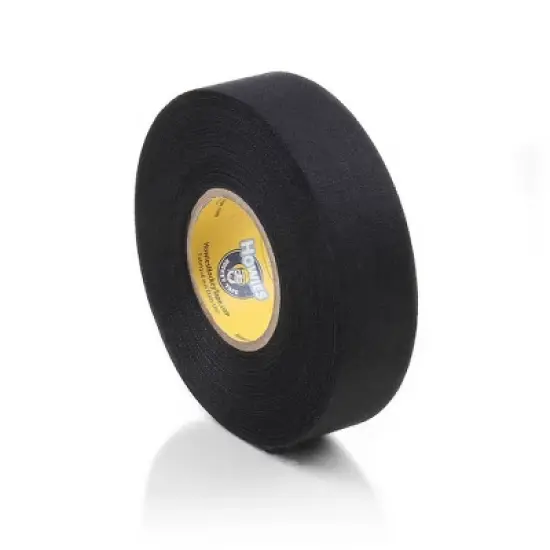 Howie's Hockey Tape 1" Cloth Tape - Black image {1}