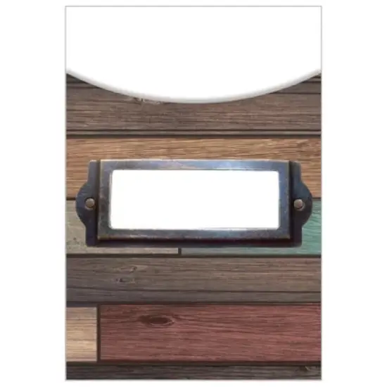 Teacher Created Resources Home Sweet Classroom Library Pockets, 35 Per Pack, 3 Packs image {1}