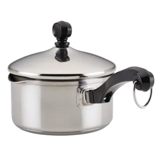 Farberware Classic 1qt Covered Straining Saucepan image {2}