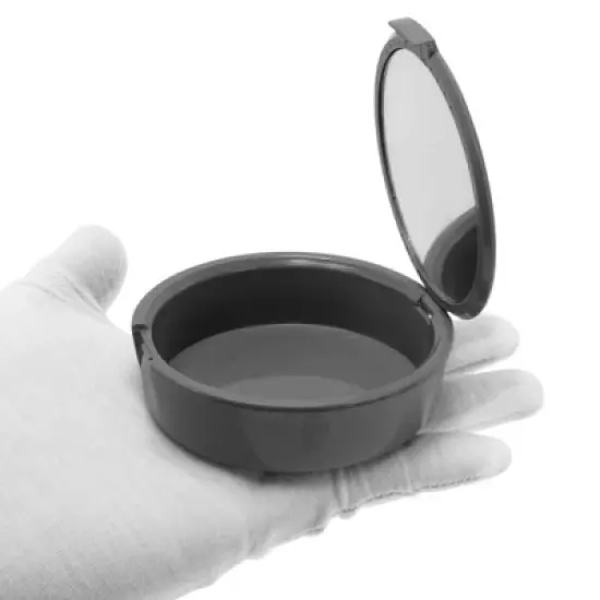 Unique Bargains Round Braces Box with Mirror 1 Pc image {2}