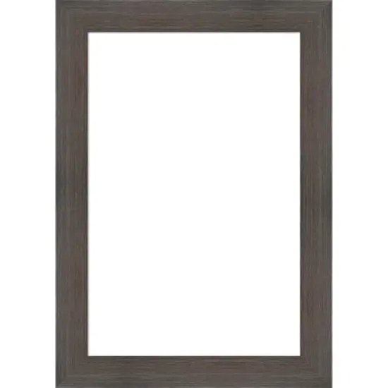 Amanti Art Hardwood Chocolate Narrow Framed Dry Erase Magnetic Board image {9}