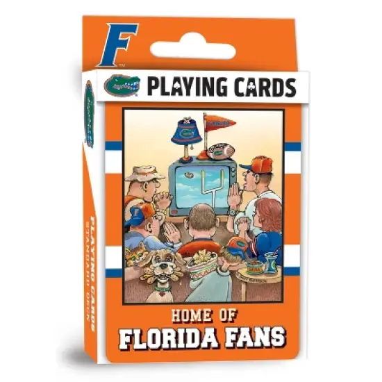 MasterPieces Officially Licensed NCAA Florida Gators Fan Deck Playing Cards - 54 Card Deck image {1}