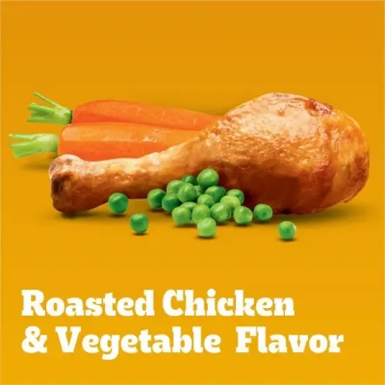 Pedigree Roasted Chicken, Grain and Vegetable Flavor Dry Dog Food - 14lbs image {3}