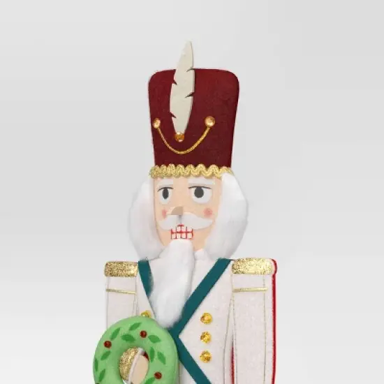 Christmas Fabric Nutcracker Figural Decor - Wondershop&trade; image {2}