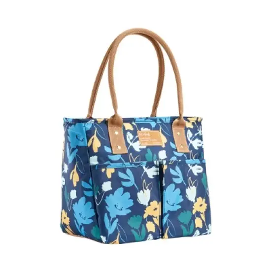 Fit & Fresh Summerton Lunch Tote with Salad Container - Blue image {2}