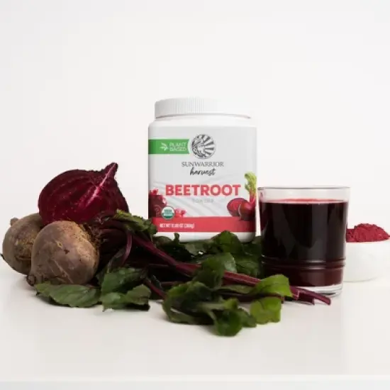 Harvest Beet Root Powder, Sunwarrior, 360gm (90 servings) image {2}