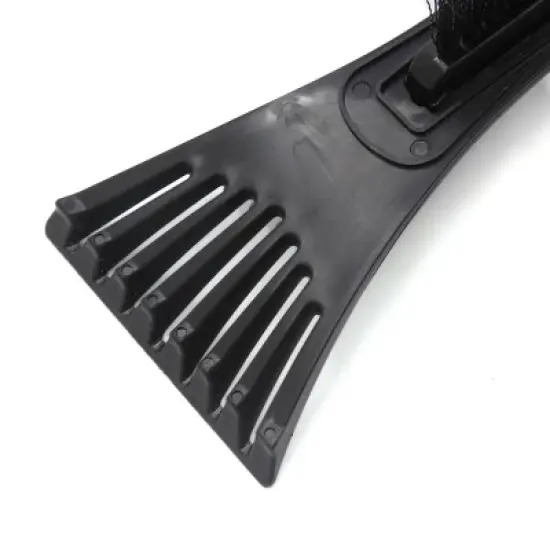 Unique Bargains Plastic Handle Windscreen Cleaner Snow Brush Ice Shovel for Car Vehicle Black image {3}