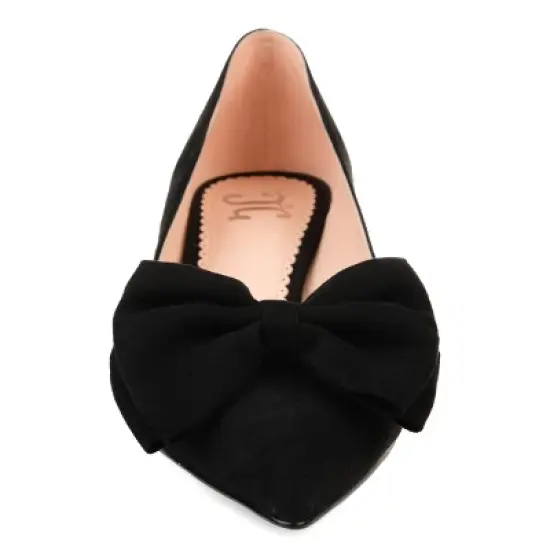Journee Collection Womens Orana Pointed Toe Kitten Heel Pumps image {5}
