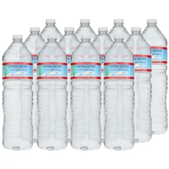 Crystal Geyser Alpine Spring Water - Case of 12/50.72 oz image {6}