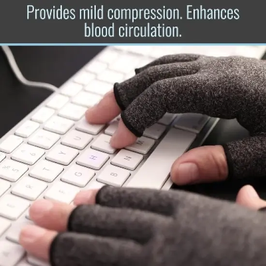 Arthritis Compression Gloves for Pain Relief, Reduces Swelling & Stiffness, FSA & HSA Eligible, Fits Men & Women, Joint Pain Relief, Medium image {1}