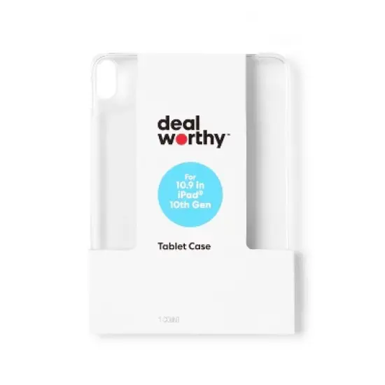 iPad (10th/11th Gen) Case - dealworthy&trade; Clear image {3}