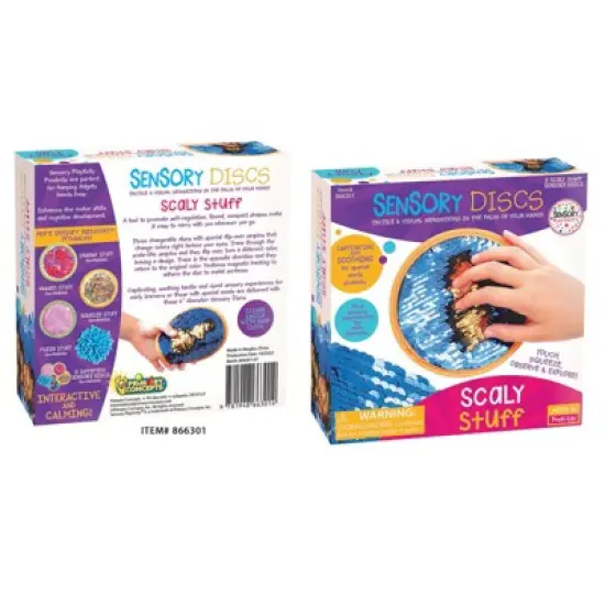 Sensory Playtivity Scaly Stuff Sensory Discs 3-Pack image {2}