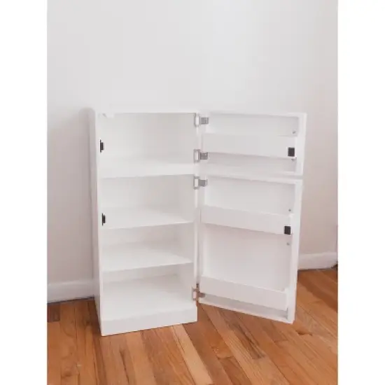 Remley Wooden Refrigerator Kitchen Playset CPSIA Kid Safe Finish - Ships Assembled image {4}