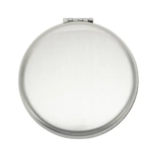 Unique Bargains Large Round Folding Makeup Mirror 1 Pc image {7}