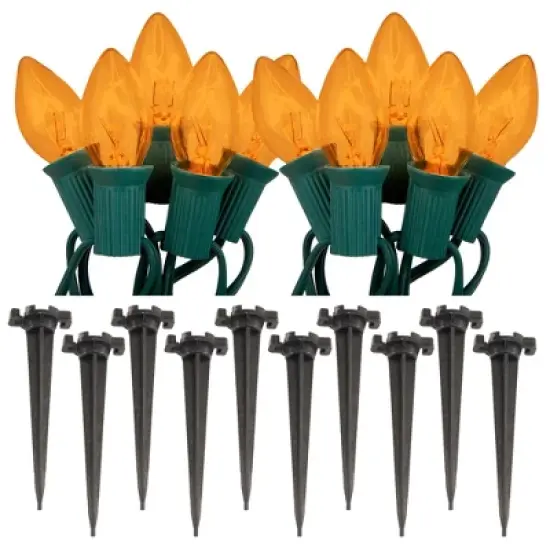 LumaBase Electric Pathway Lights with 10 Bulbs image {15}