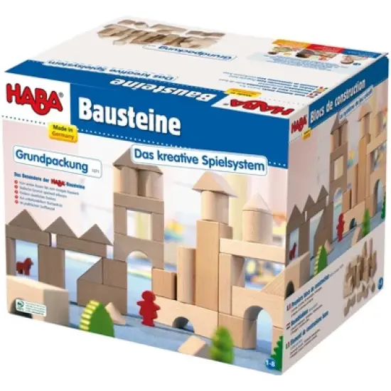 HABA Basic Building Blocks 26 Piece Starter Set (Made in Germany) image {8}