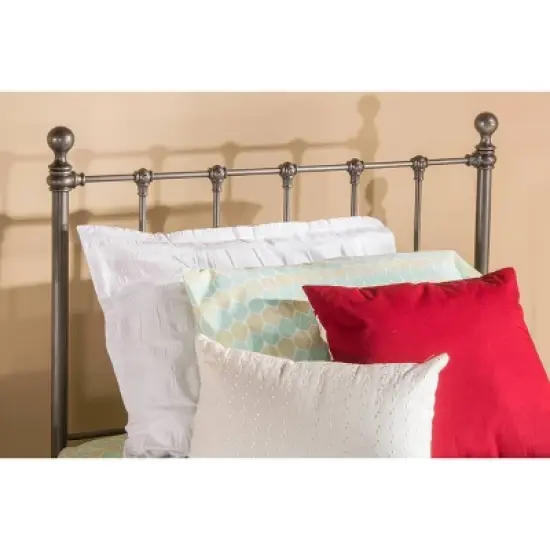Twin Molly Bed Set with Rails and Trundle Steel - Hillsdale Furniture image {2}