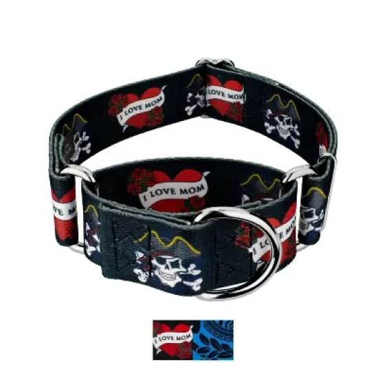 Country Brook Petz HossFit Jr Wide Martingale Dog Collar - Attitude Collection image {7}