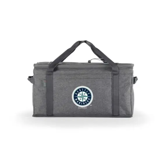 MLB Seattle Mariners 64 Can Collapsible Cooler - Heathered Gray image {5}