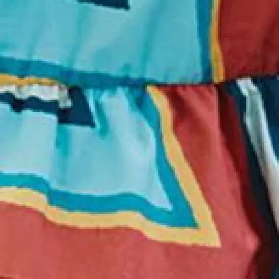 ELOQUII Women&rsquo;s Plus Size Open Back Cording Mini Dress image {2}