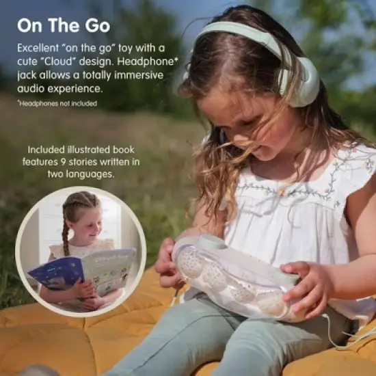 CloudBox Storyteller with 36 stories, Sound Machine with Light Projection image {4}