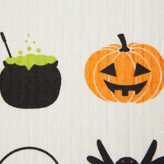 Design Imports Spooky Swedish Dishcloth Set/3 image {4}