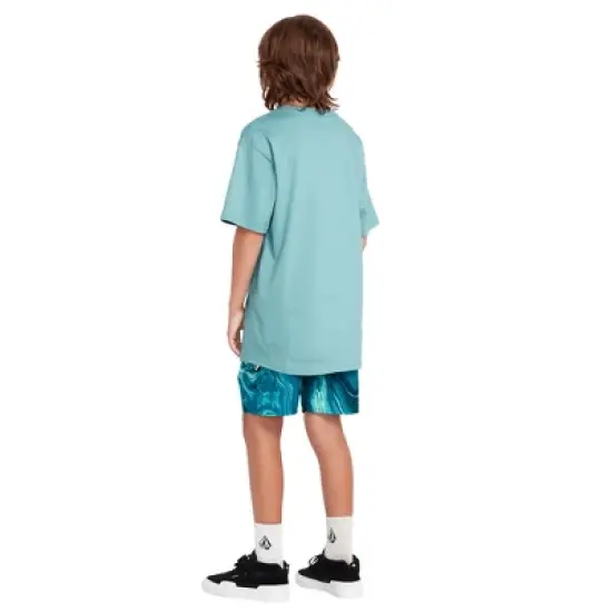 Volcom Boys Psyche Marble Mod Tech Boardshort Trunks image {2}