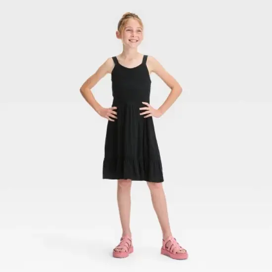 Girls' Back Cut Out Dress - art class&trade; image {3}