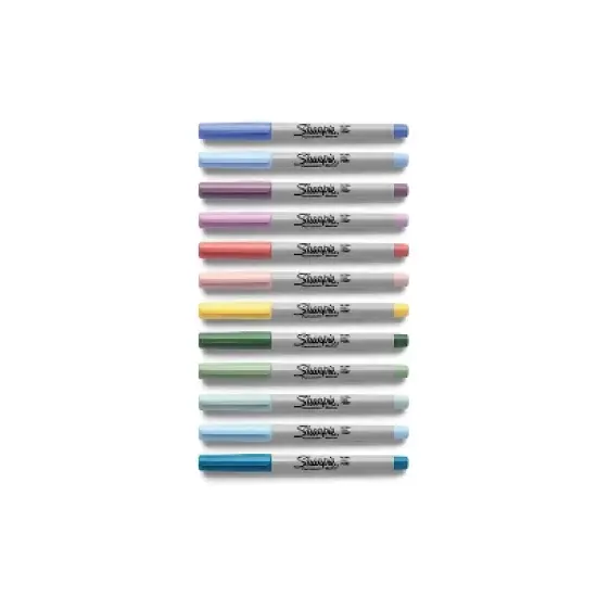 Sharpie Mystic Gems Permanent Markers Ultra Fine Tip Assorted 24/Pack (2136772) image {3}