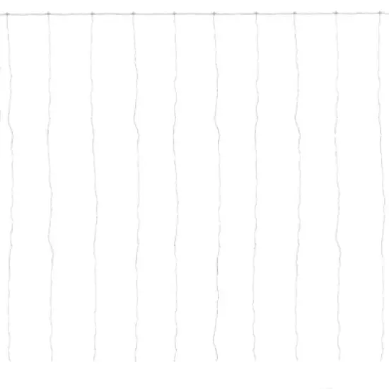 Northlight LED Multi-Function Curtain Christmas Lights - Warm White - 10' Clear Wire - 3000ct image {1}