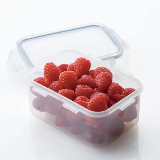 LocknLock Easy Essentials 20-Ounce Rectangular Food Storage Container Set - 6pc image {2}