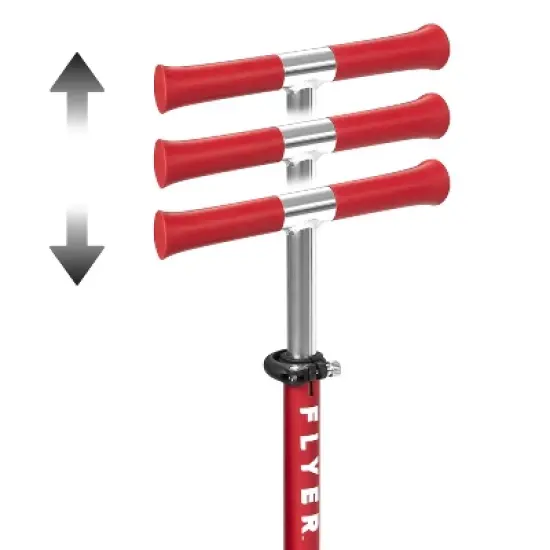 Radio Flyer Glider Junior Kick Scooter with Light Up Wheels: 3-Wheel, Ages 2-5, 44 lb Capacity image {7}